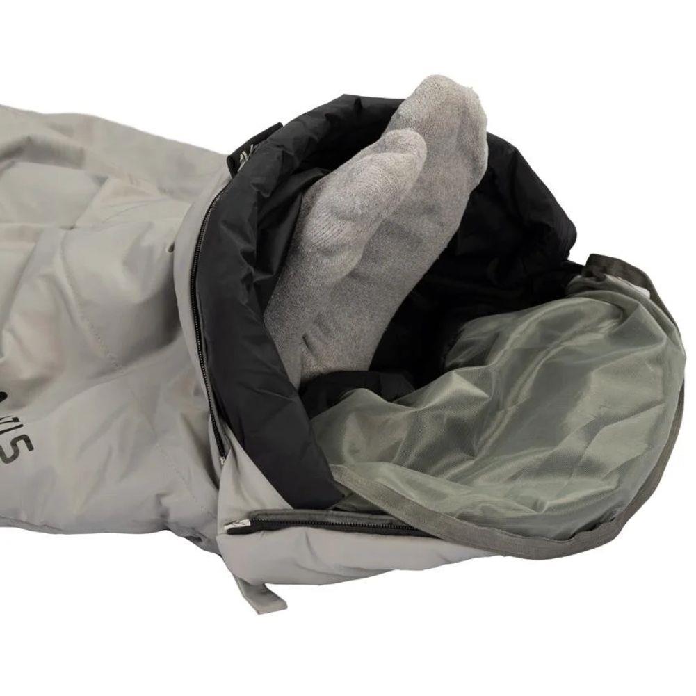 Vango Mantis Planet 50 Travel Sleeping Bag (Grey Flannel) no net