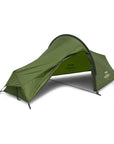 Vango Apex Compact 100 Tent - 1 Man Lightweight Tent (Forest Green) outer angle