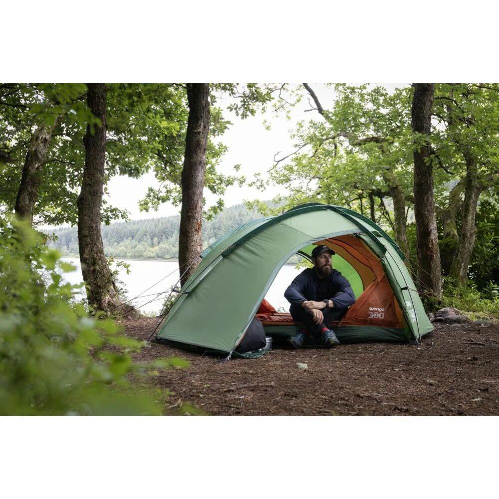 Vango Halo 300 Tent - 3 Man Tent 2025 (Forest Green)