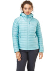 Rab Women's Microlight Alpine Down Jacket (Meltwater) model front