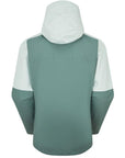 Rab Men's Downpour Waterproof Jacket (Cool Mint/Sage) back