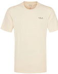 Rab Men's Stance Mountain Peak Tee (Ecru) front