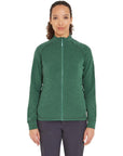 Rab Women's Nexus Jacket (Green Slate) model front
