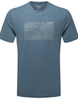 Rab Men's Syncrino Ridge Tee (Orion Blue)