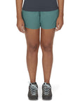 Rab Women's Momentum Shorts - 4" (Eucalyptus)