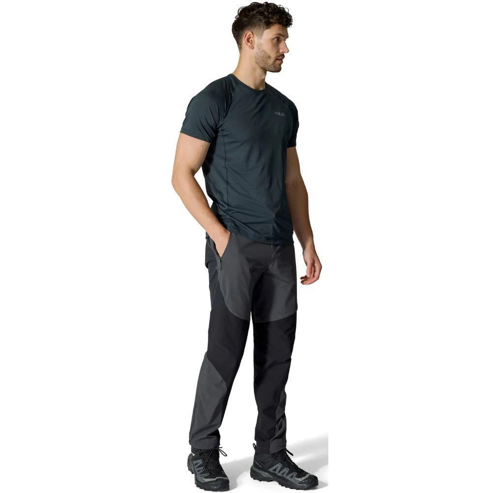 Rab Men's Torque Pants - Short (Anthracite) full body