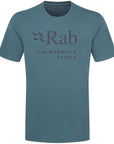 Rab Men's Stance Mountain Organic Cotton Tee (Orion Blue)