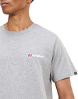 Berghaus Men's Class Logo Tee (Dark Grey) close up