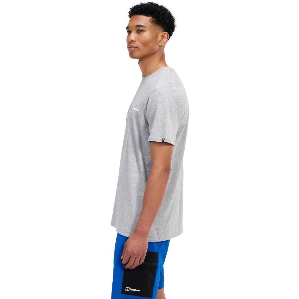 Berghaus Men's Class Logo Tee (Dark Grey) side
