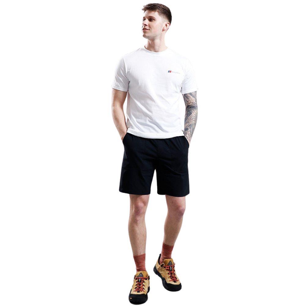 Berghaus Men's Front & Back T-Shirt (Pure White) full model