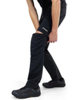 Berghaus Men's Trail-Explorer Zip Off Pants (Black) ripping