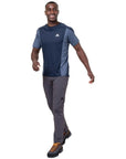 Mountain Equipment Men's Ignis Tee (Cosmos/Dusk) walking