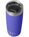 Yeti Rambler 10 OZ (296 ml) Tumbler (Ultramarine Violet) top angle
