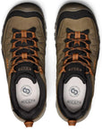 Keen Men's Targhee IV Waterproof Hiking Shoe (Sea Turtle/Roasted Pecan) top