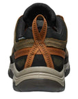 Keen Men's Targhee IV Waterproof Hiking Shoe (Sea Turtle/Roasted Pecan) back
