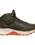 Keen Men's Hightrail Waterproof Hiking Boot (Forest Night/Gold Flame)