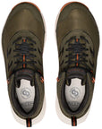 Keen Men's Hightrail Waterproof Hiking Boot (Forest Night/Gold Flame) top view