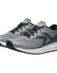 Keen Men's WK500 Walking Shoe (Steel Grey/Magnet) pair
