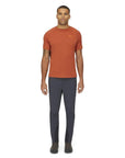 RAB Men's Sonic Tee (Red Clay) full body
