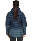 Rab Women's Cirrus Alpine Insulated Jacket (Tempest Blue/Orion Blue) model back