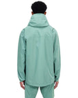 Berghaus Men's Deluge Pro 3.0 Waterproof Jacket (Green) back model