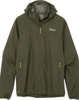 Rab Men's Windgather Hooded Jacket (Army)