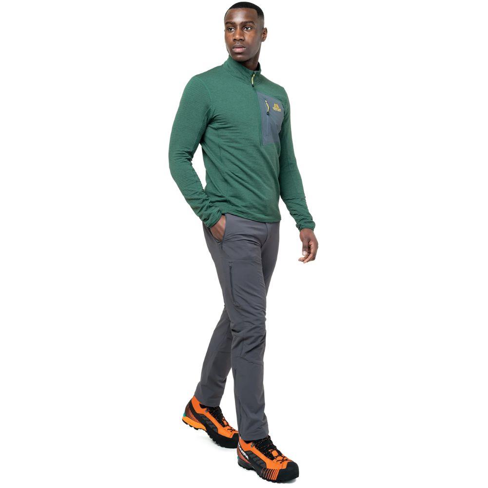 Mountain Equipment Men's Ibex Mountain Pant - Regular (Anvil Grey) walking the other way
