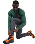 Mountain Equipment Men's Ibex Mountain Pant - Regular (Anvil Grey) tying shoes