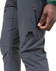 Mountain Equipment Men's Ibex Mountain Pant - Regular (Anvil Grey) little zipper