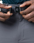 Mountain Equipment Men's Ibex Mountain Pant - Regular (Anvil Grey) buckle