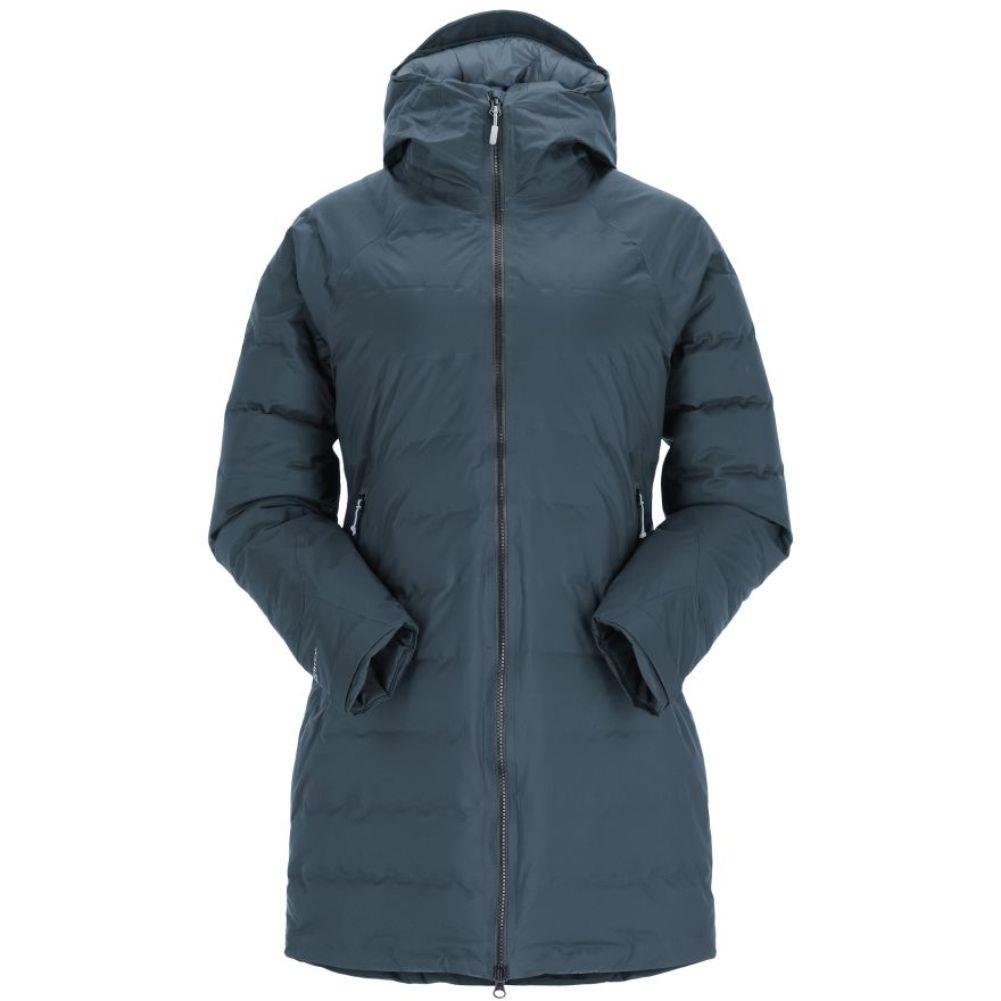 Rab Women's Valiance Waterproof Down Parka (Orion Blue) – Summits