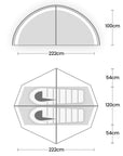 Wild Country Helm Elite 2 Tent - 2 Man Tent (2025) diagram