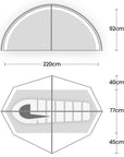 Wild Country Helm Elite 1 Tent - 1 Man Tent (2025) diagram