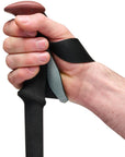 Black Diamond Trail Trekking Poles (Iron Red) handle hand