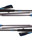Black Diamond Distance Z Trekking/Running Poles (Pewter) closed up