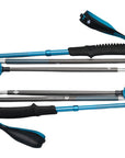 Black Diamond Distance Carbon Z Trekking/Running Poles 130cm (Desert Sky) folded