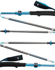 Black Diamond Distance Carbon FLZ Trekking/Running Poles 110cm (Desert Sky)