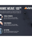 Vango Sierra Air 300 - 3 Man Tent (Deep Blue) weave