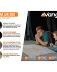 Vango Sierra Air 300 - 3 Man Tent (Deep Blue) more info