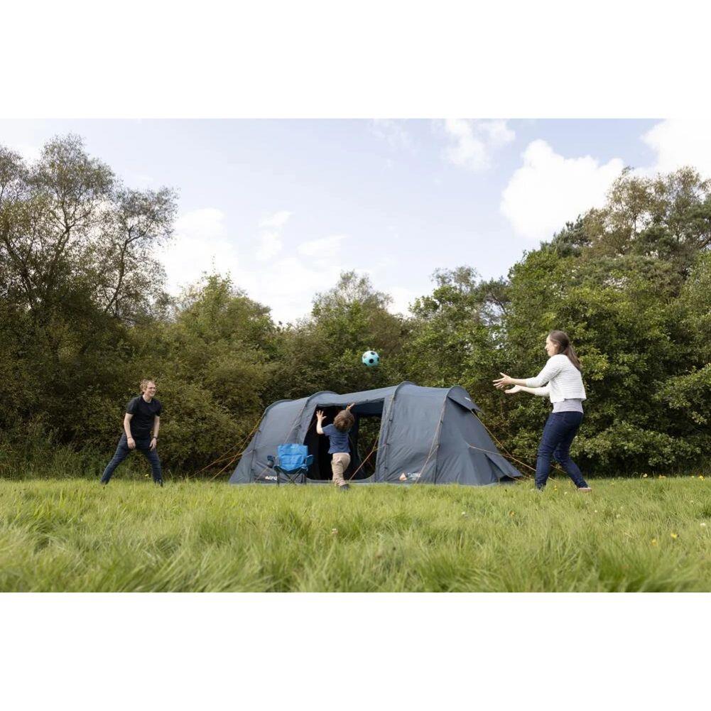 Vango Tacoma 400 Tent Package - 4-Man Tent with Footprint (Deep Blue)