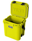 Yeti Roadie 24 Cool Box 2.0 (Firefly Yellow) open lid