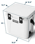 Yeti Roadie 24 Cool Box 2.0 (Firefly Yellow) measurmeents