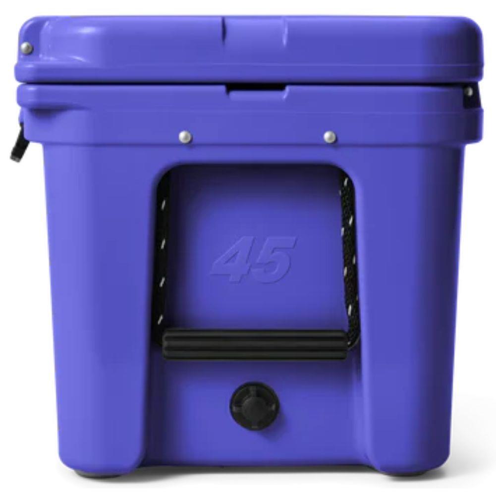 Yeti Tundra 45 Cool Box (Ultramarine Violet) side