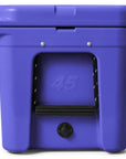 Yeti Tundra 45 Cool Box (Ultramarine Violet) side