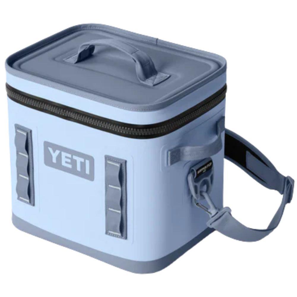 Yeti Hopper Flip 12 Soft Cooler (Big Sky Blue) angle