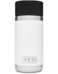 Yeti Rambler 12 oz (354 ml) Bottle With Hotshot Cap (White)