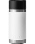 Yeti Rambler 12 oz (354 ml) Bottle With Hotshot Cap (White) back