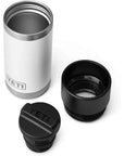 Yeti Rambler 12 oz (354 ml) Bottle With Hotshot Cap (White) lids