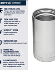 Yeti Rambler 12 oz (354 ml) Bottle With Hotshot Cap (White) info