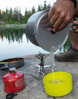 MSR LowDown Remote Stove Adapter water
